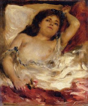 Pierre Auguste Renoir : Reclining Semi-Nude II